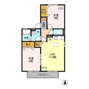 アムールの間取り画像