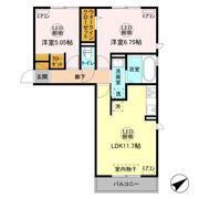 アルカディアの間取り画像