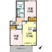 ヴェルトリー四つ葉の間取り画像