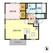 BーLANDの間取り画像