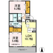 ミ・カーサ関田Ⅲの間取り画像