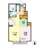 カーミー・芳川 B棟の間取り画像