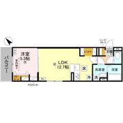 D-ROOM平井B棟の間取り画像