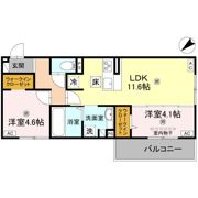 D-ROOM平井C棟の間取り画像