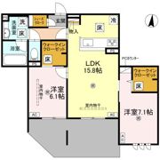 ロンジェヴィータの間取り画像