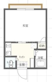 コーポ上丸の間取り画像