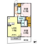 プランドール 太田 A棟の間取り画像