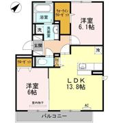リヴェール馬出の間取り画像