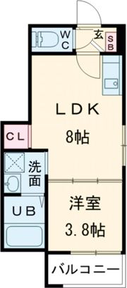 GRAND SUNの間取り画像