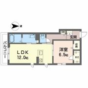 シャーメゾン黒田の間取り画像
