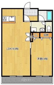 エクシートⅤの間取り画像