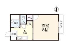 ステイタス本庄の間取り画像