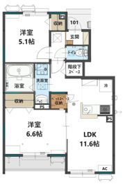 コンフォートグランの間取り画像