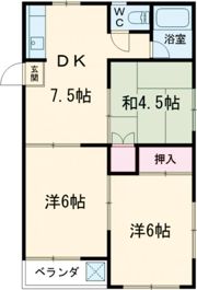 メゾン山崎の間取り画像
