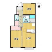 モンターニュ Kの間取り画像