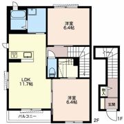 小杉園ハイツBの間取り画像