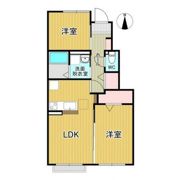 モンターニュ Kの間取り画像