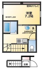 アバンギャルド・インターの間取り画像