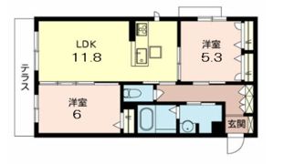 メゾンエイトの間取り画像