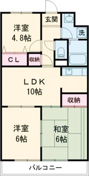 カーサエテルノの間取り画像