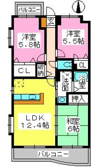 グランヴィル名宝の間取り画像