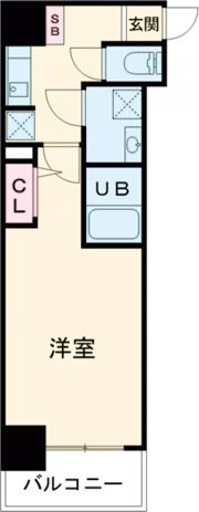 S-RESIDENCE堺市駅前の間取り画像