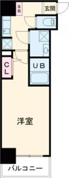 S-RESIDENCE堺市駅前の間取り画像