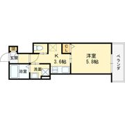 仮称）高槻市赤大路共同住宅の間取り画像