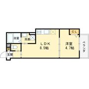 仮称）高槻市赤大路共同住宅の間取り画像