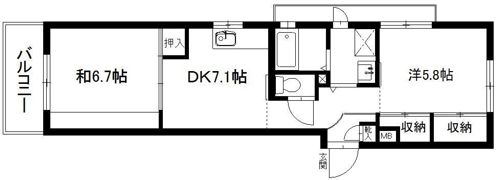 チームス大平台の間取り画像
