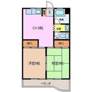 向陽ビルの間取り画像