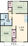 瀬戸ハイツBの間取り画像
