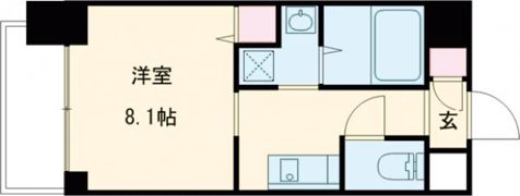 ジョイシティ二条城前の間取り画像