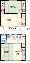 パークコート河辺の間取り画像