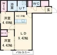 FORESTA千歳の間取り画像