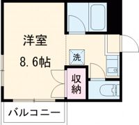モンパレ渡鹿 A棟の間取り画像