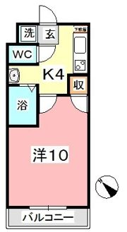 ヴェルニパレの間取り画像