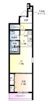 フジパレス市駅東ウエストの間取り画像