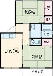 ユウハイツOZの間取り画像