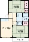 ユウハイツOZの間取り画像