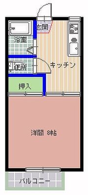 リポーズFの間取り画像