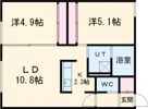 クラシックブルーの間取り画像