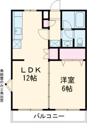 コーポシミズの間取り画像