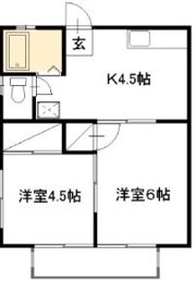清水アパートの間取り画像