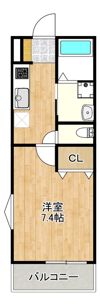 Maison Claire南柏（メゾンクレール南柏）の間取り画像
