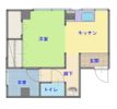 円口ビル 坂本の間取り画像