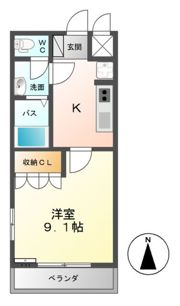 サニーホームの間取り画像