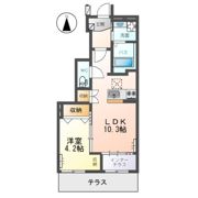 ライブコア佐野の間取り画像