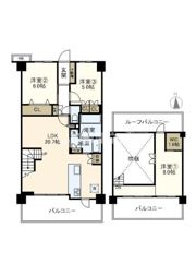 ヴェレーナ横浜戸塚グランラルジュの間取り画像