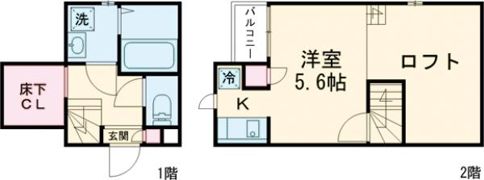 CB鳥栖ラポールの間取り画像